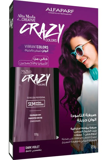Crazy Colors Dark Violet