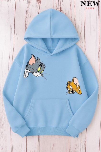Tom and Jerry Printed Sweatshirt