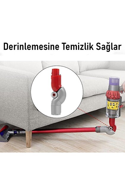 valkyrie Mobilya Altı Temizlik Adaptörü – Dyson V7/V8/V10/V11/V15