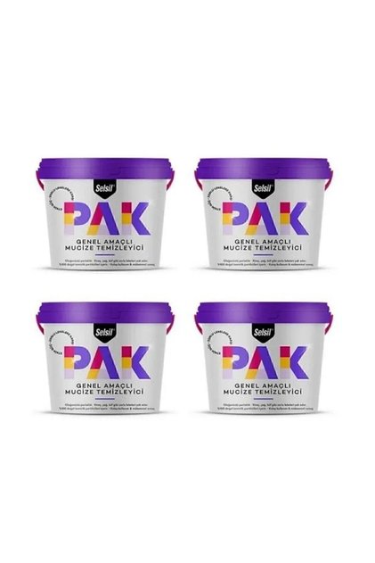 4 Adet Pak Genel Amaçlı Mucize Temizleyici Krem 4 X 500 Gr