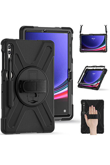 Nezih Case Samsung Tab S10 FE Plus 13.1 inch X620 X626 Uyumlu Tank