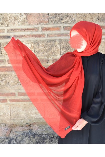 Comfort Bamboo Shawl Red – Non-Slip with Buckle Closure