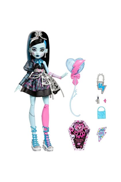 MONSTER HIGH Scary Sweet Birthday Frankıe Steın Sweet 1600 JBG73