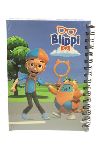 Your favorite cartoon character | Blippi | Blippi – 100-sheet A5 lined spiral notebook