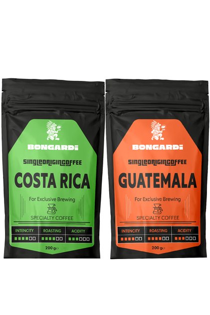 2X200G Costa Rica Guatemala Damak Development Set Single Origin Qualified Coffee