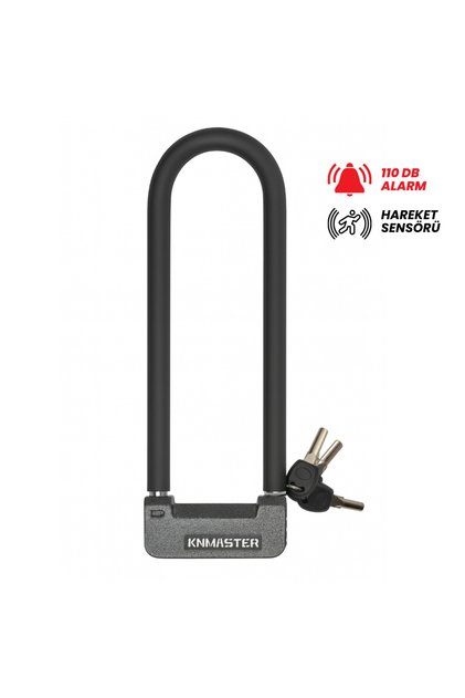 UL200A Alarm Fonksiyonlu U-Lock Bisiklet ve Motosiklet Kilidi