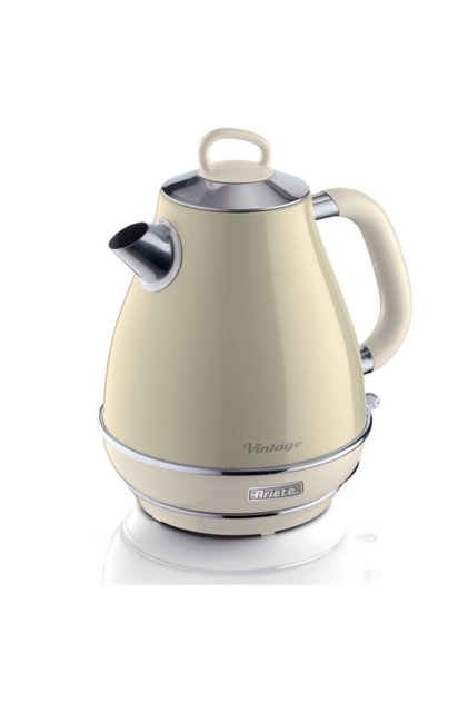 Fierbător electric VINTAGE 2869/03, 2000W, 1,7 l, filtru detașabil, fereastră, bază rotativă fără fir, bej