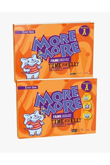 0 MORE&MORE TIME FOR ELLY PRESCHOOL (A) 4-5 YAŞ (2 Lİ SET)