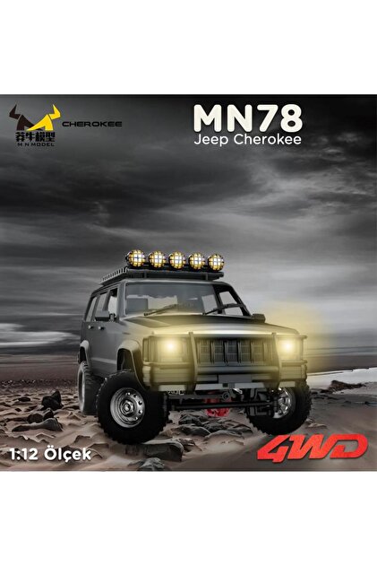 MN Model MN78 1/12 Jeep Cherokee 4x4 RC Model Crawler Offroad