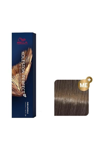 Vopsea de păr permanentă 7/1 - Rich Naturals Koleston Perfect Me+ Blond Mediu Cenușiu -