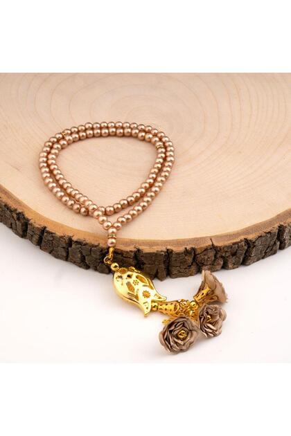 Laleli Rose Prayer Beads Gold (99 Pieces - 6mm)