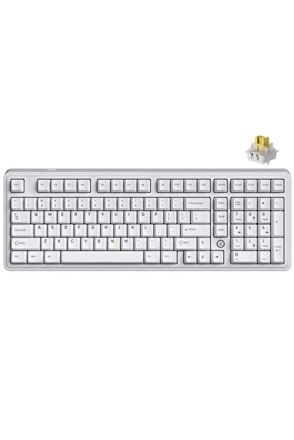 Ajazz AK980 Max HE Manyetik Switch Klavye- 128K Tarama Hızı-0.125