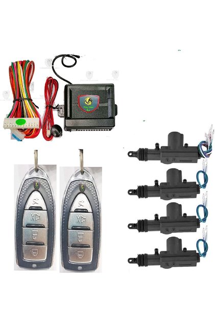 FLAK Tech Universal Car Door Lock Keyless Entry System Remote Central Control Locking Kit with Trunk