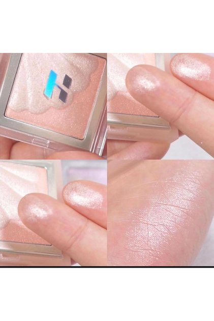 Shell Glow Highlighter(02 PEARLY BRİLLER-White Opal)(UçanFil)