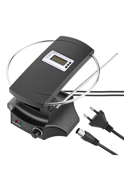 Powermaster SG-029A Saatli UHF-VHF TV Üstü Anten İç Mekan TV