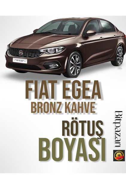 Fiat Egea Bronze Brown Original Touch up Paint - 25ml Bottle with Brush 444 Code