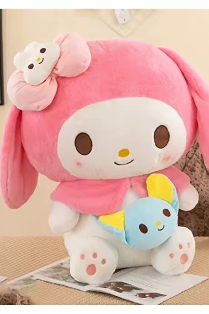 NB market Melodi peluş oyuncak hellokitty arkadaşı mymelody 40cm