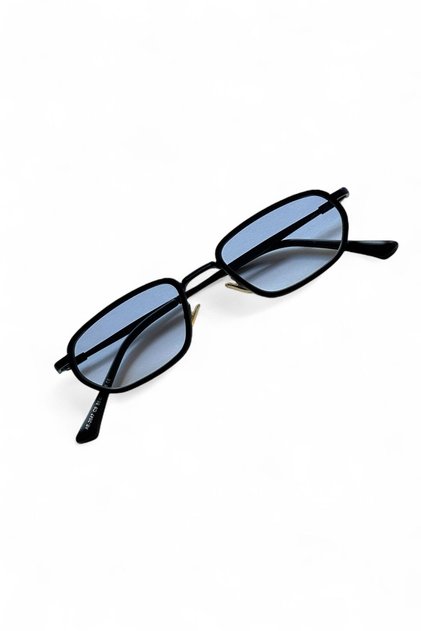 LUXEN Edge – UV400 Protected Metal-Handled Rectangular Unisex Sunglasses POPULAR / REN EYEWEAR