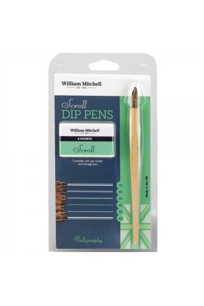 Scroll Dip Pens (10 uç)