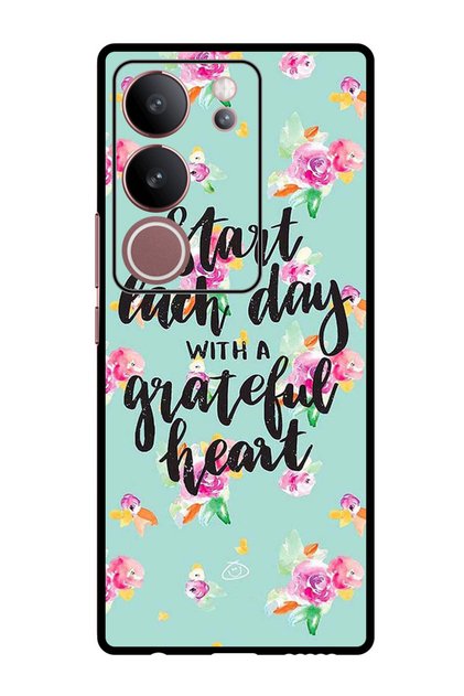 Protective Case Anti Scratch Shock Proof Bumper Cover For Vivo V29 - V29 Pro Grateful Heart