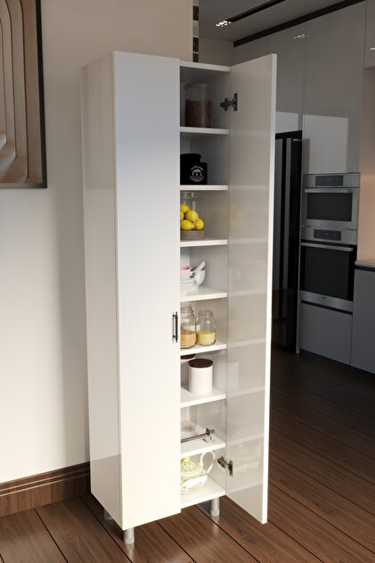 Dzdizayn Lale 2 Kapaklı 8 Raflı Çok Amaçlı Dolap - Fiyatı, Yorumları