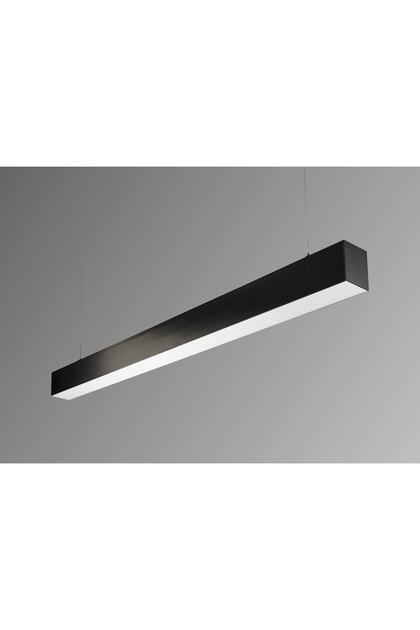100cm Sıva Üstü Sarkıt Led Lineer Avize Aydınlatması Unk-1017e-siyah Kasa