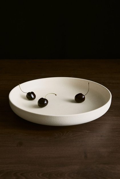 Reaktif Sırlı Stoneware Servis Kasesi