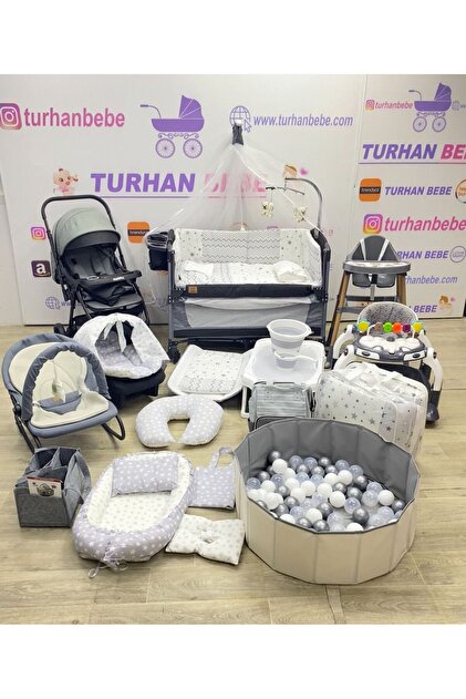 TURHAN BEBE 30 Parça Yeni Doğan MAXİMA Bebek Çeyiz Seti PARK BEŞİK