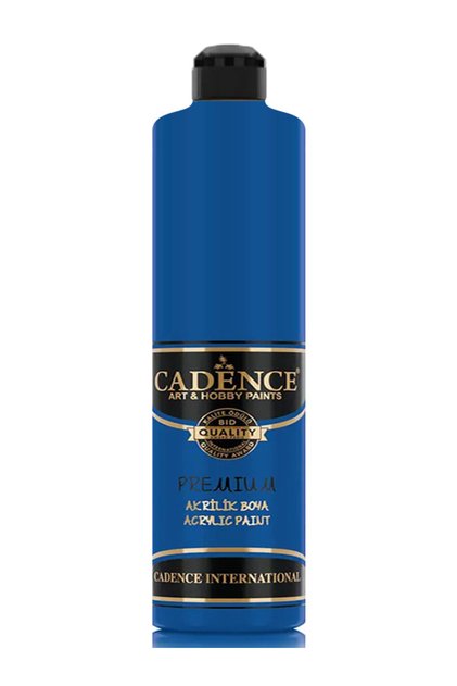 Cadence Premium Akrilik Boya 500 Ml - Royal Mavi 0156