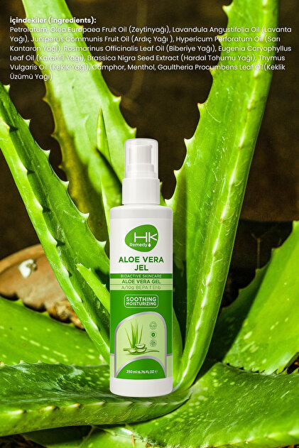 HK Remedy ALOE VERA JEL 250 ml - Fiyat, Yorumlar
