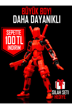 Dummy Karanlıkta Parlayan 13 - Tüm Eklemleri Hareketli Aksiyon