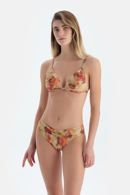 Multicolor Low Waist Bikini Bottom