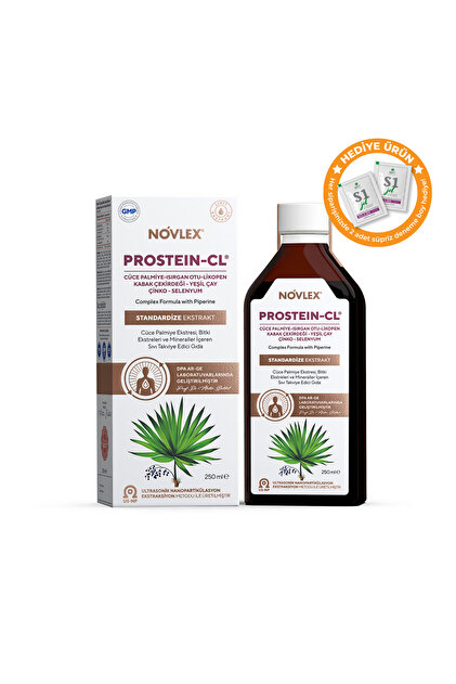 ® Prostein-CL Cüce Palmiye (Saw Palmetto), Yeşil Çay (Green Tea), Isırgan, Bal Kabağı, Çinko,