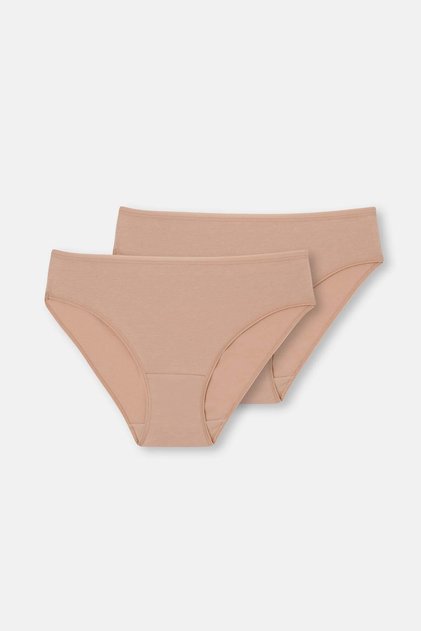 Ten Pack of Single Jersey Brief Panties