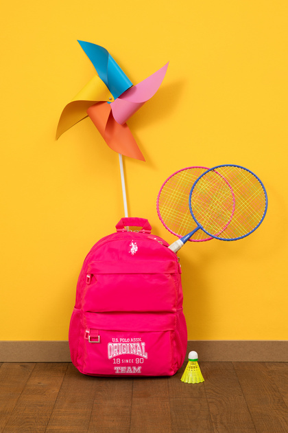 Girl's Fuchsia School Bag 50315124-Vr023