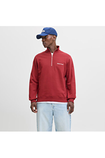 JACK & JONES Jornorrebro Emb Sweat High Neck Setpk Mp, White