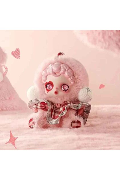 Schulzz Skull Panda Labubu Renkli Gotik Bebek Hediye Anahtarlık