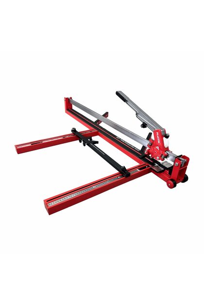 Masina profesionala de taiat gresia V-2012 cu sina si rulmenti de ghidare, lungime de taiere 1200 mm