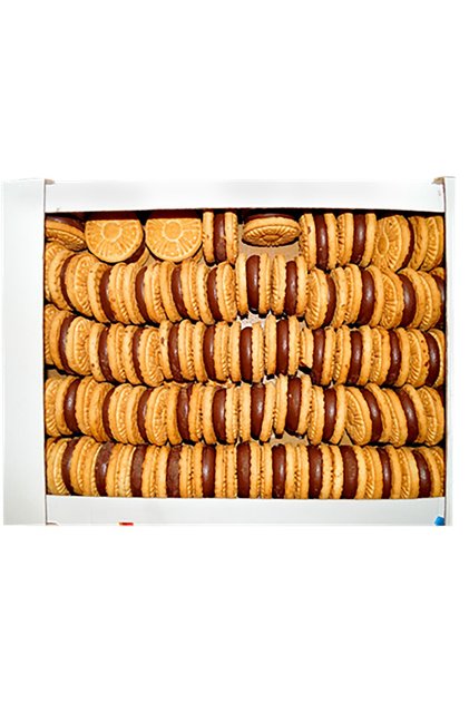 Biscuiți cu cremă de cacao, 1 kg,