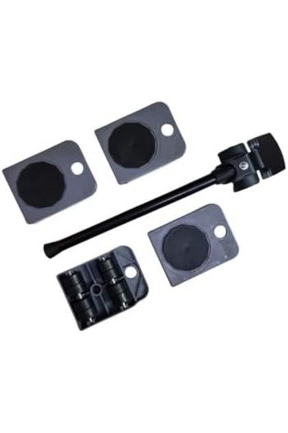 Moving Helpers Lifting Rod 4 Roller Sliders. Heavy Furniture Lifter 150kg Load Capacity