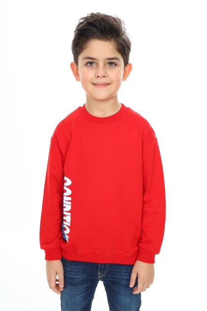 Băiatul din față și din spate cu imprimeu Swea tricou