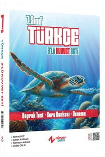 İşleyen Zeka Yayınları İşleyen Zeka 7. Sınıf Türkçe 3 lü Kuvvet