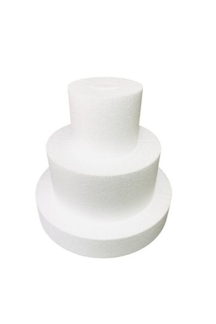 Set macheta tort dulciuri 28x5 cm, 21x10 cm, 12x10 cm, cu suport de fixare