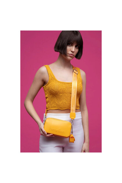 United Colors of Benetton Sarı Çanta BNT1448-0037 - Fiyatı, Yorumları