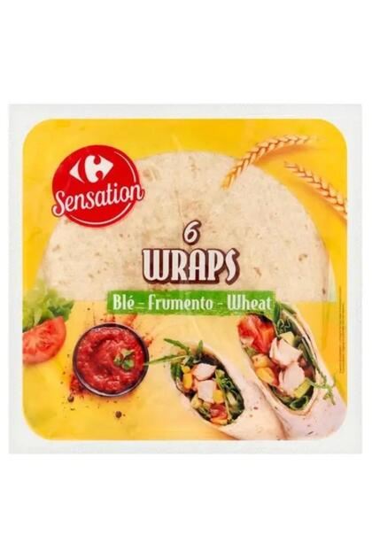 Tortilla Ble Wrap Carrefour Sensation, 370g