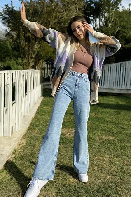 Light Blue Wide Leg Jeans