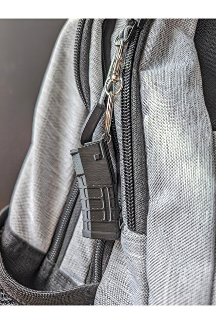 Rifle Bullet Keychain