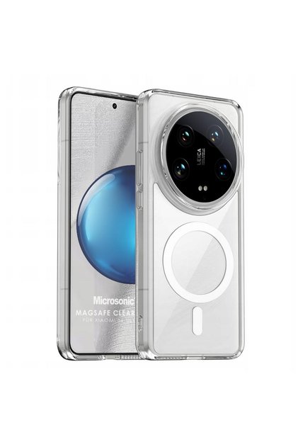 Xiaomi Mi 13 Ultra Kılıf MagSafe Clear Sararmaz Şeffaf Uyumlu