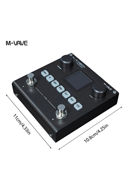 【新品未開封】M-VAVE ANNBLACKBOX IR AMPモデリング M-VAVE ANN Black Pedal Box Multi Effects Guitar - Fiyatı, Yorumları