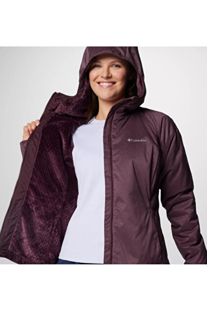 Columbia Kruser Ridge™ III Plush Softshell Jacket Mor Kadın